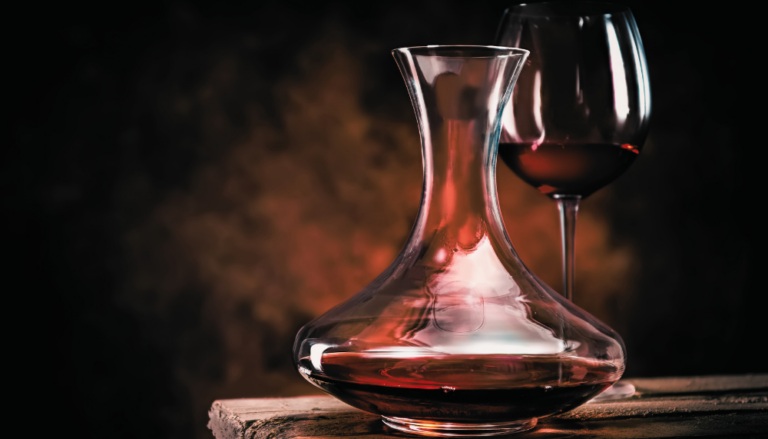 carafe de vin rouge