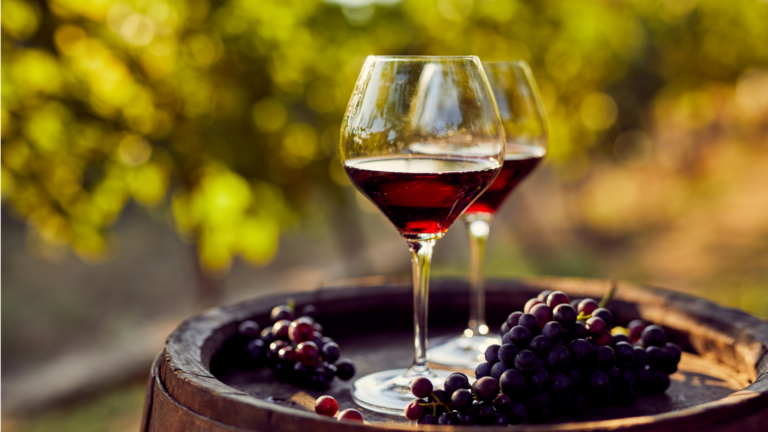 verres de vin rouge